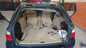 BMW 5 seeria E61 tagaluugi juhtmete remont